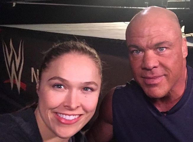 Ronda Rousey was training earlier this week