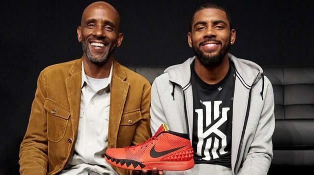 Kyrie Irving with his dad (Image courtesy: complex.com)