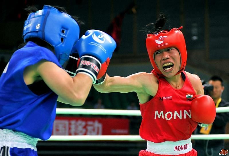 Mary Kom (R) will be the cynosure of all eyes when the tournament kicks-off in early April