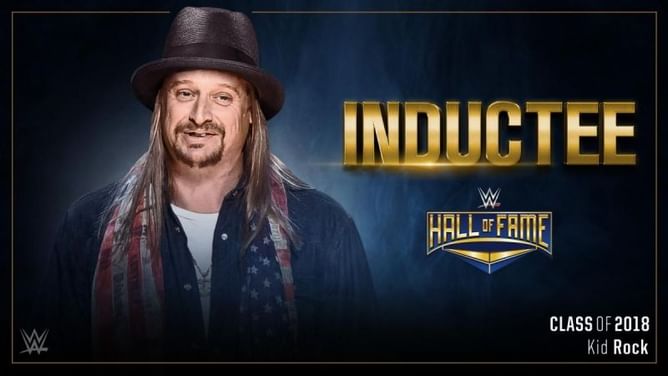 WWE News: Kid Rock the latest inductee announcement for the 2018 class of the WWE Hall of Fame