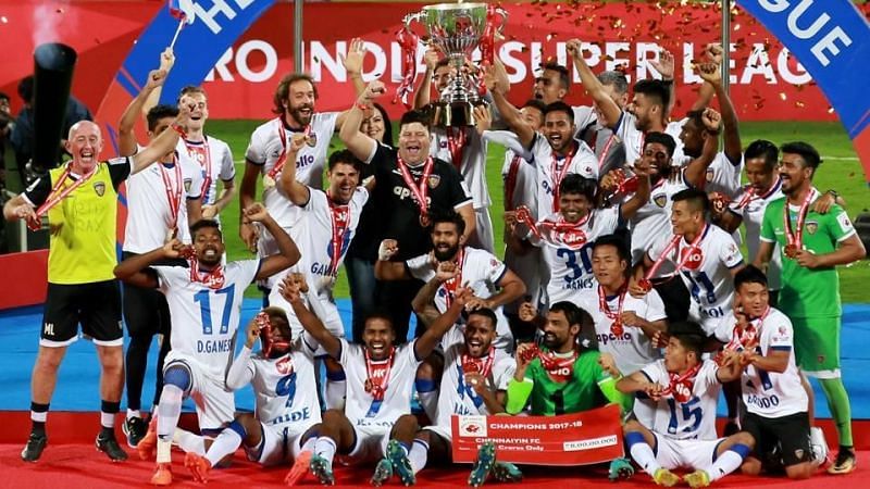 Chennaiyin FC- the 2017/18 winners
