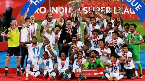 Chennaiyin FC- the 2017/18 winners