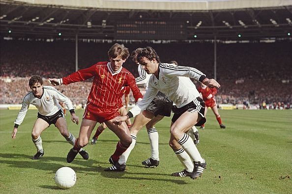 Liverpool v Manchester United Milk Cup Final 1983
