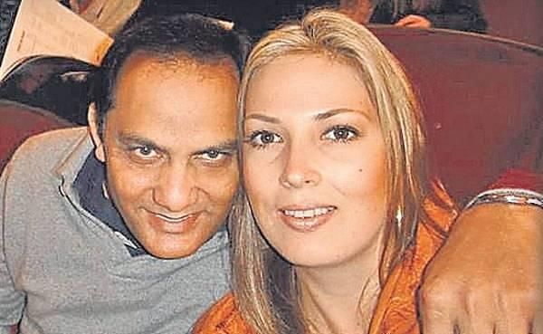 Azharuddin with Shannon Marie