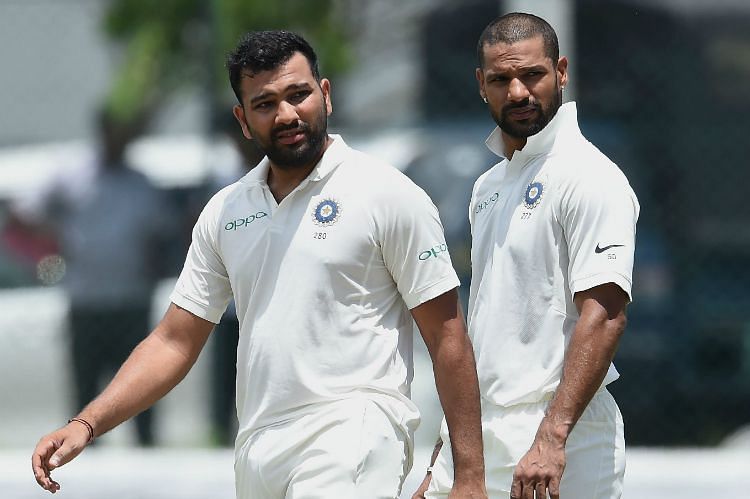 Much like Rohit Sharma, Shikhar Dhawan had to wait to get his Test debut