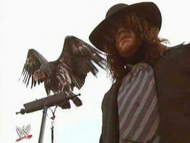 Undertaker and a harbinger of death.