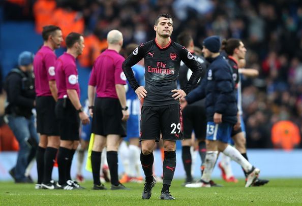 arsenal vs brighton & hove albion f.c. lineups