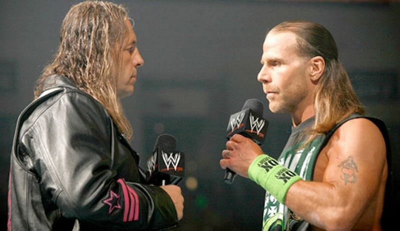 Bret Hart and Shawn Michaels have a lot of animosity between them