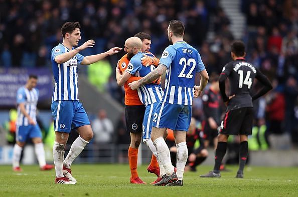 Arsenal players rated from their defeat to Brighton