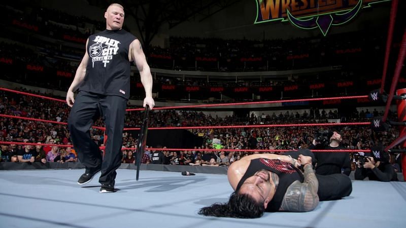 This was perhaps the most cowardly thing Lesnar has done, since he became Champion