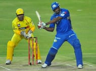 CLT20 2012 Chennai Super Kings v Mumbai Indians