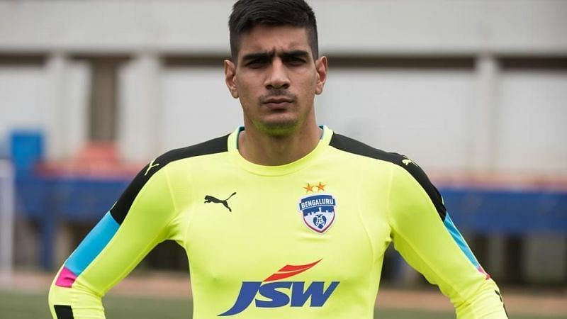 Gurpreet Singh Sandhu made his first appearence in ISL with Bengaluru FC.