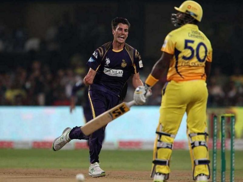 Pat Cummins featured in 4 matches for KKR across 2 seasons (Image credit: NDTV Sports)
