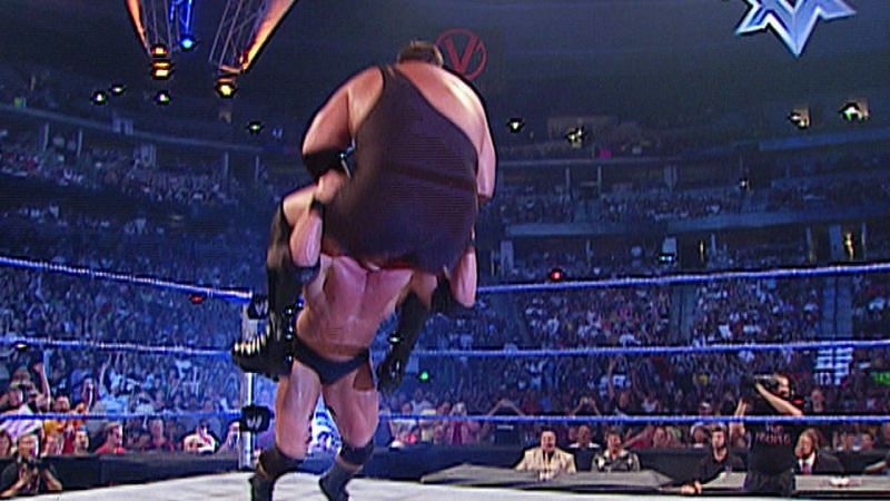 Image result for wwe lesnar powerbomb