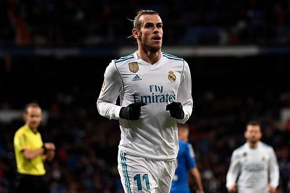 Bale became the highest capped British player for Real Madrid last night