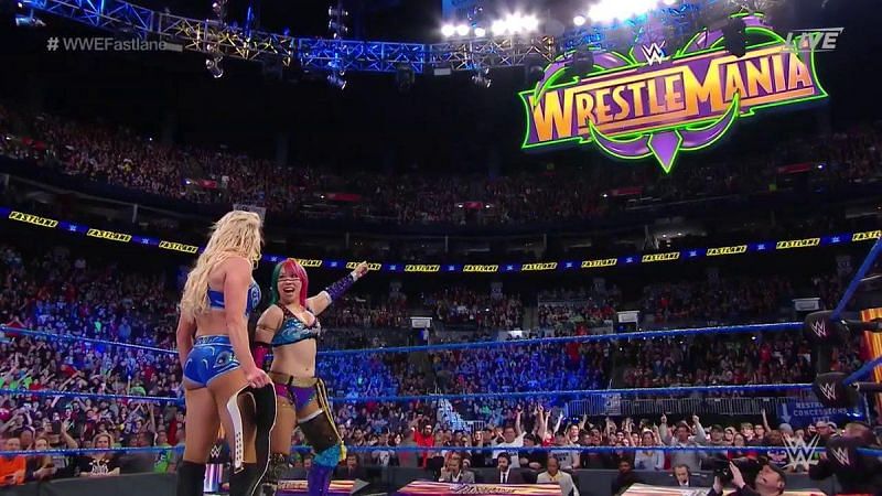Asuka vs. Charlotte WrestleMania 34