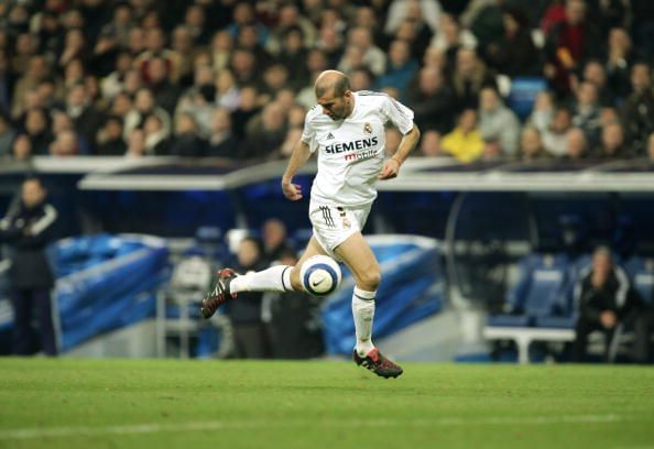 Top 4 records set by Zinedine Zidane