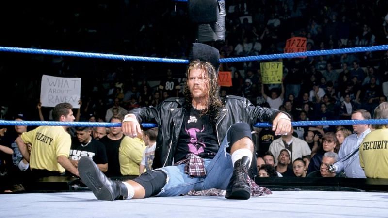 Raven is a former ECW World Heavyweight Champion