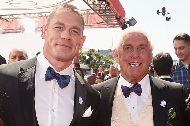 Both Cena and Flair are 16 times World Champions