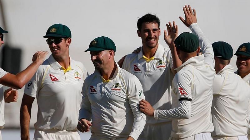 Image result for South Africa vs Australia 2018: 1st Test, Day 2 Mitchell Starc