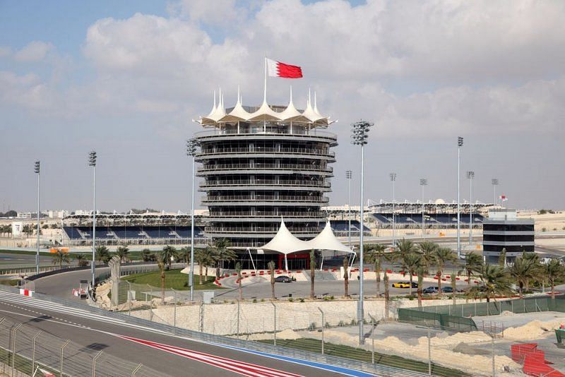 Picture of the Sakhir Tower at the Bahrain International Circuit