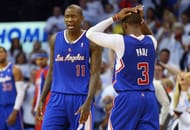 Chris Paul can't believe he just choked away game 5 vs the Thunder in 2014.