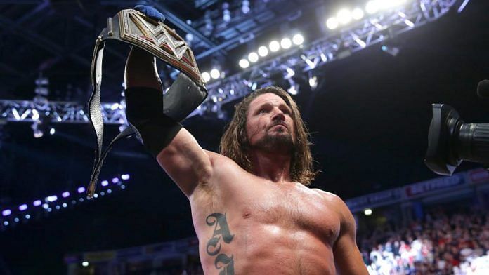 AJ Styles is the current WWE Champion 