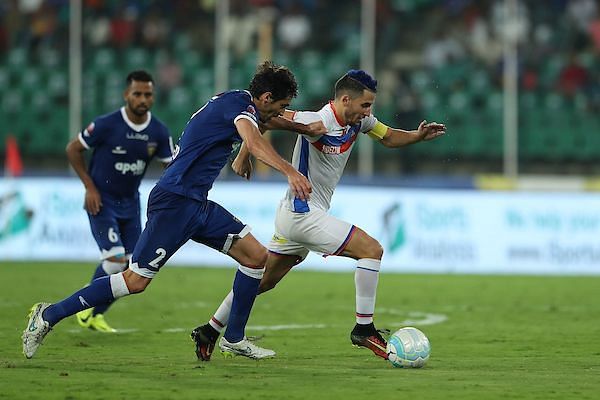 Action from the match (Photo: ISL)