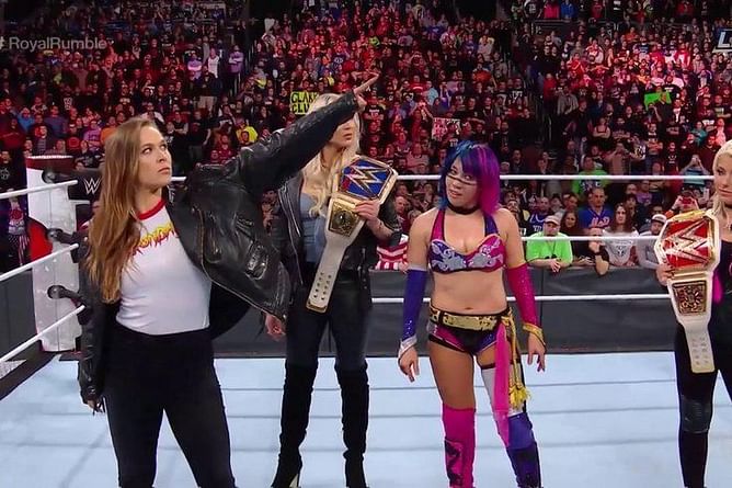From the WWE Rumor Mill: Triple Threat match between Rousey, Asuka, and Charlotte to be first ever female WrestleMania main event next year