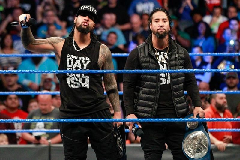 The Usos are the current Smackdown Live Tag Team Champions 