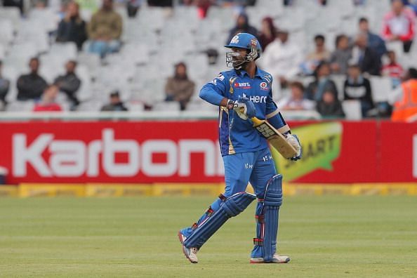 CLT20 2012 Match 11 - Mumbai Indians v Yorkshire Carnegie