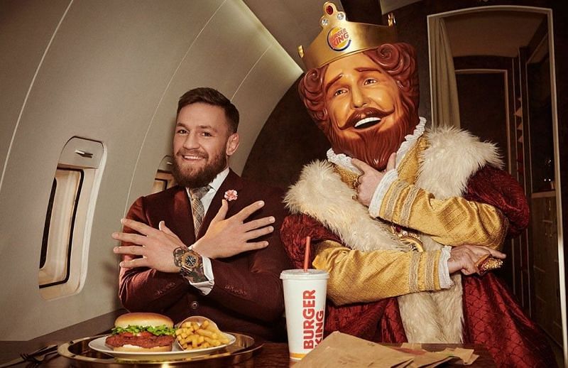 Burger King made headlines this week in MMA, courtesy a certain &#039;Notorious&#039; one