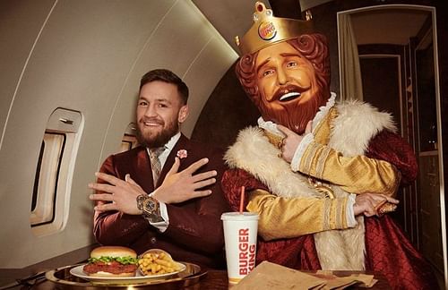 Burger King made headlines this week in MMA, courtesy a certain 'Notorious' one