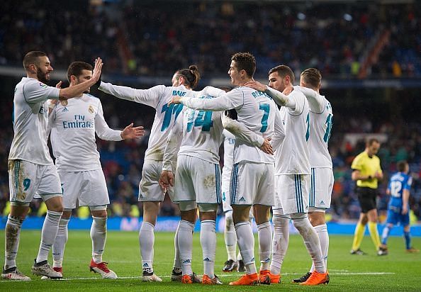 Real Madrid 3-1 Getafe: Real Madrid Player Ratings