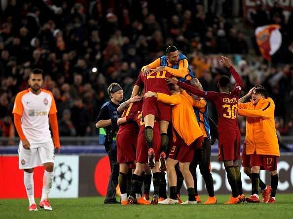 AS Roma v Shakhtar Donetsk - UEFA Champions League Round of 16: Second Leg