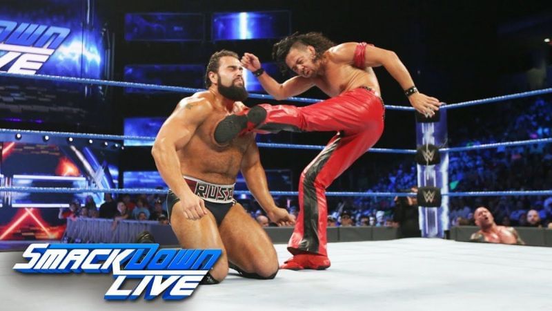 Rusev vs. Shinsuke Nakamura