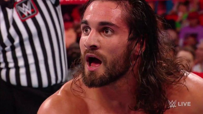Seth Rollins was a little tongue-tied during the MizTV segment.