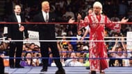 Flair, at this point, had already spent more time as a world champion than many had spent wrestling at all, but still hadn't spent any time between the bells at Wrestlemania.