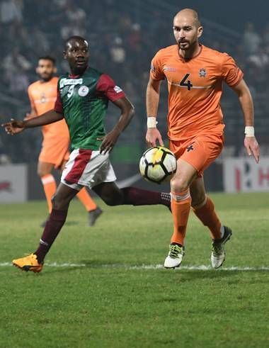 He scored the winner against Mohun Bagan.