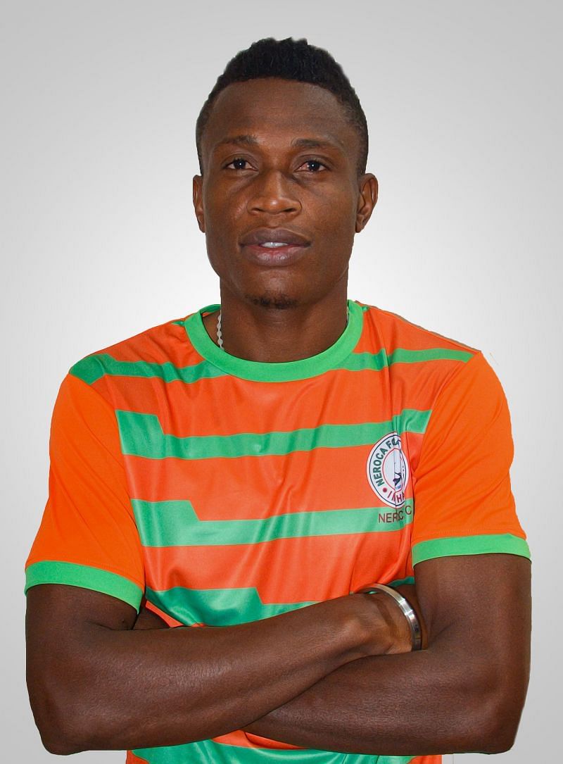 Felix Chidi with NEROCA FC.