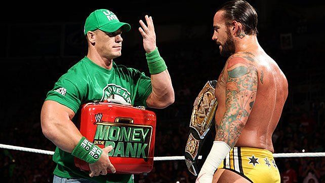 John Cena cashed in his contract at Raw 1000
