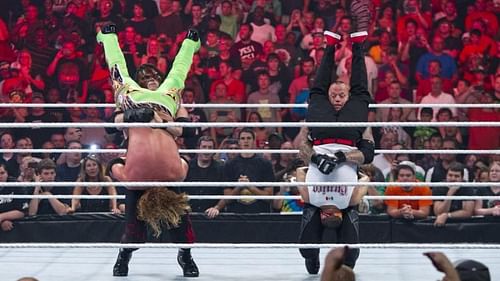 The Undertaker and Kane deliver dual Tombstones