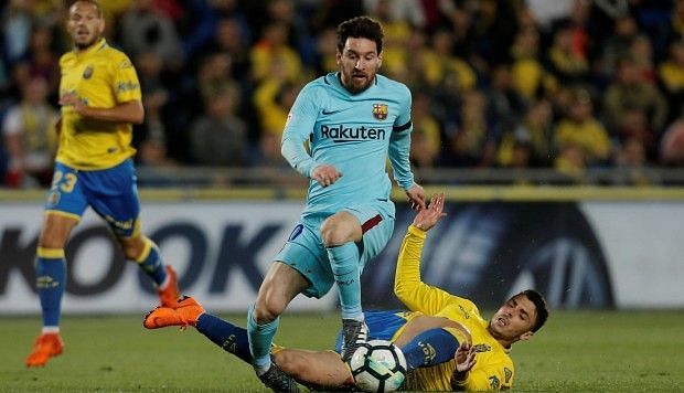 Messi scored a fine freekick