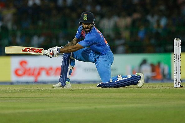 Dhawan helped India win their first match of the series