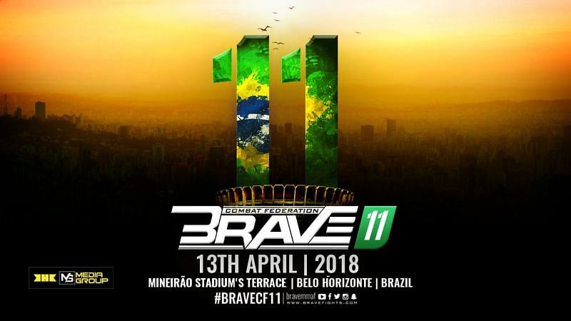 Brave CF will host the eleventh edition of the event in Brazil