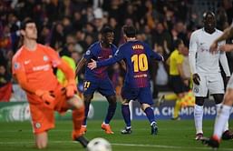 Barcelona stride into the quarter finals with some Messi magic at the Camp Nou