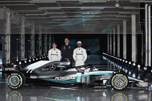 Mercedes Formula One Team Launch 2018 Car