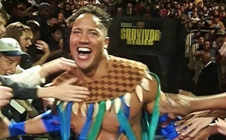 Rocky Maivia (in the days before the Rock.)