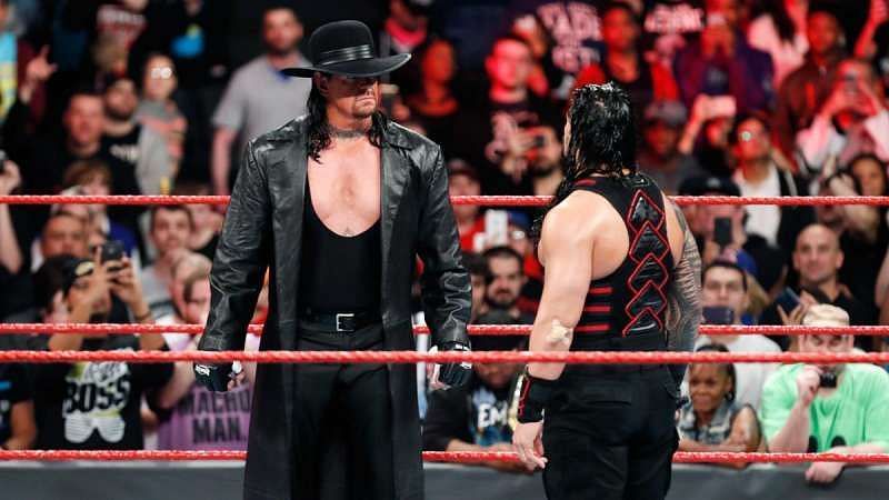 Undertaker lost to Roman Reigns