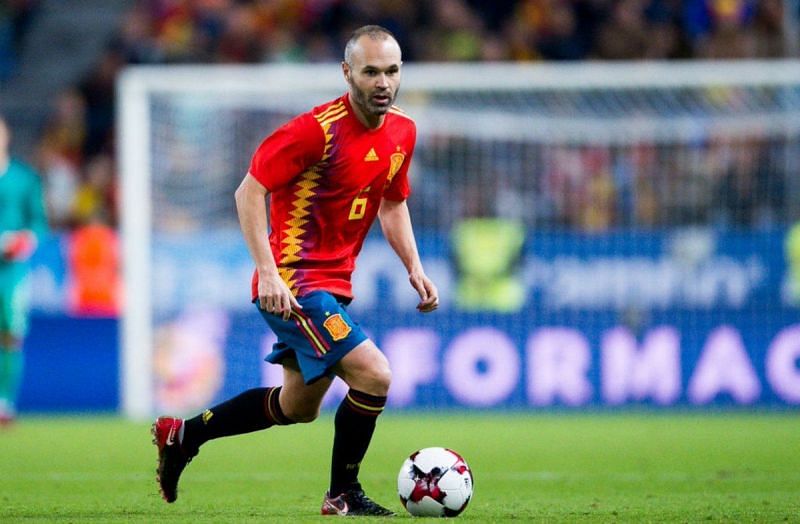 Iniesta is expected to make his last tournament appearance for Spain at the World Cup